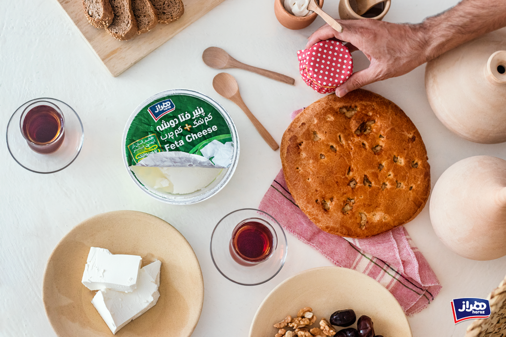 پنیر فتای کم‌چرب و کم نمک