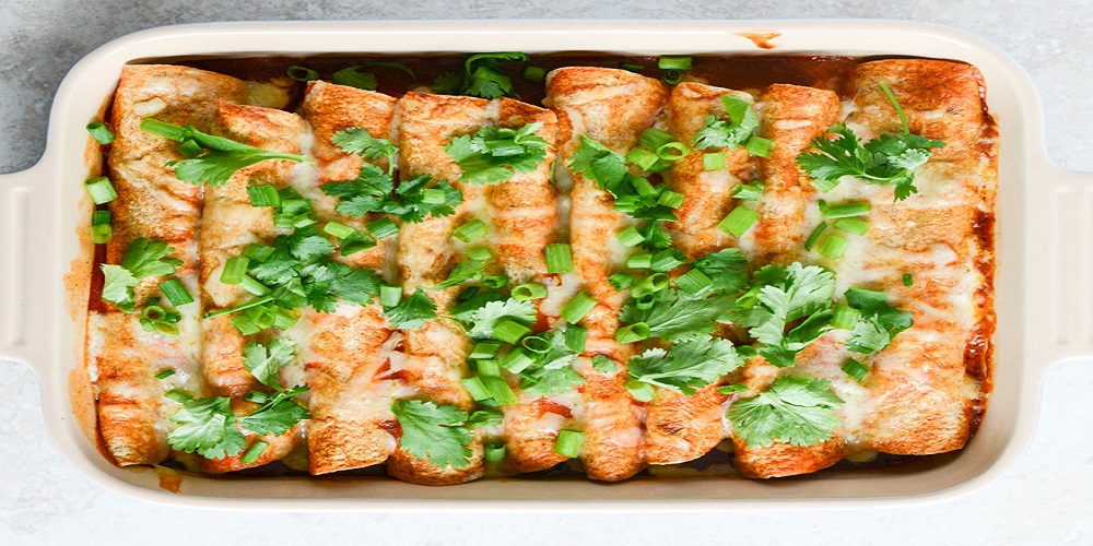 طرز تهیه انچیلادا سبزیجات یک شام مکزیکی