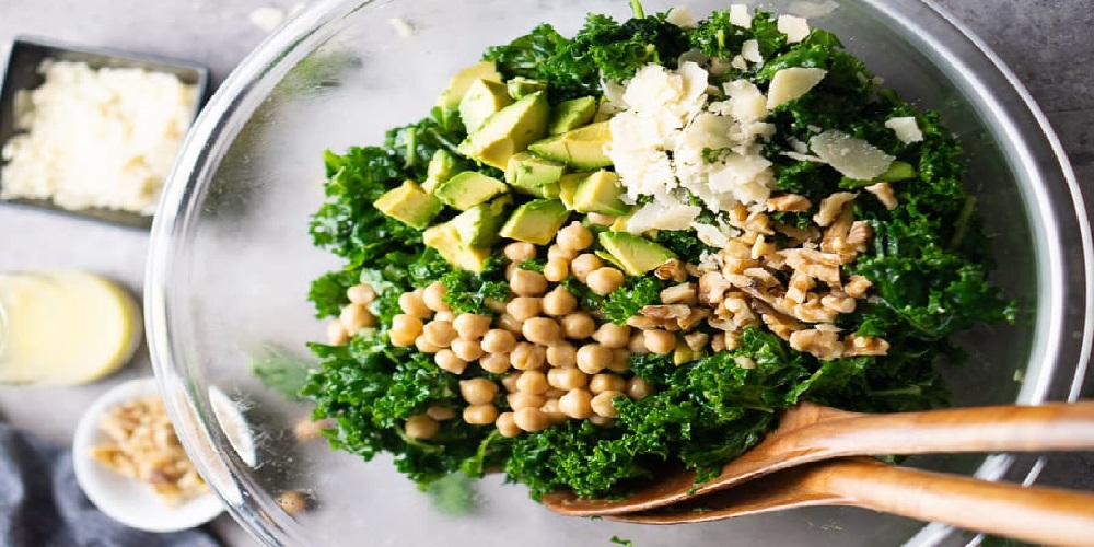 سالاد با کلم کیل