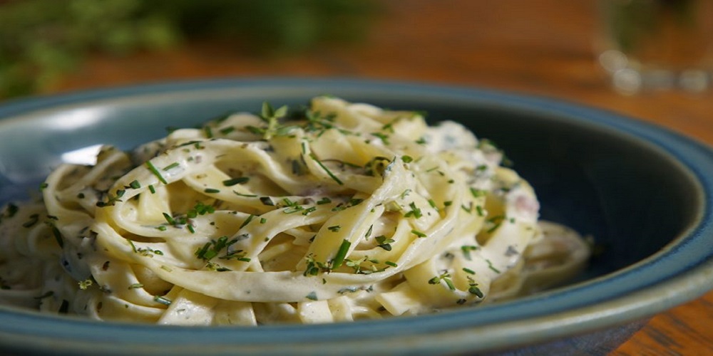 پاستا فتوچینی با ماست یونانی، یک پاستای سالم و ساده